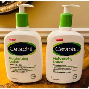 Cetaphil Moisturizing Hydrating 40 oz Lotion Fragrance Free Non-Comedogeni 2 NEW